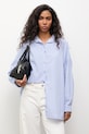 Odzież Answear.LAB koszula damska bawełniana WS26-KDD038 niebieski