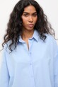 Answear.LAB koszula damska bawełniana niebieski WS26-KDD038
