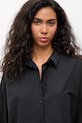Answear.LAB koszula damska bawełniana czarny WS26-KDD038