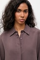 Answear.LAB koszula damska z modalem WS26-KDD043 brązowy