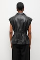 Odzież Answear.LAB bezrękawnik skórzany NIVA z kolekcji Unscripted WS26-KMD000 czarny