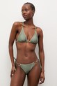 Answear.LAB costume da bagno a due parti da donna leggermente imbottita verde HY2AE1613.fak