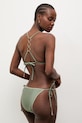 Odzież Answear.LAB strój kąpielowy dwuczęściowy damski HY2AE1613.fak zielony