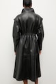 Odzież Answear.LAB płaszcz skórzany NINA z kolekcji Unscripted WS26-KPD003 czarny