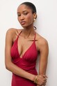 Answear.LAB strój kąpielowy jednoczęściowy damski czerwony WS26-KSD003