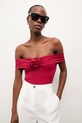 Answear.LAB jednoczęściowy strój kąpielowy czerwony HW1AE1823.fak