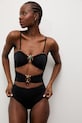 Answear.LAB strój kąpielowy jednoczęściowy damski czarny AT1VT2523.fak
