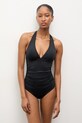 Answear.LAB jednoczęściowy strój kąpielowy bez fiszbinów czarny VW1DA6809.fak