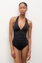 Answear.LAB jednoczęściowy strój kąpielowy bez fiszbinów czarny VW1DA6809.fak