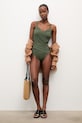 Answear.LAB strój kąpielowy jednoczęściowy damski WS26-KSD015 zielony WS26