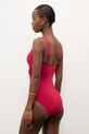 Odzież Answear.LAB jednoczęściowy strój kąpielowy PW1B5531.fak czerwony