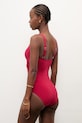 Odzież Answear.LAB jednoczęściowy strój kąpielowy PW1B5531.fak czerwony