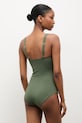 Odzież Answear.LAB jednoczęściowy strój kąpielowy PW1B5531.fak zielony