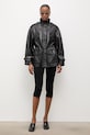 Answear.LAB kurtka damska skórzana ZEYA z kolekcji Unscripted WS26-KUD016 czarny WS26