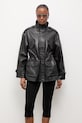 Answear.LAB kurtka damska skórzana ZEYA z kolekcji Unscripted czarny WS26-KUD016