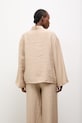 Odzież Answear.LAB marynarka damska z lyocellem WS26-KZD006 beżowy