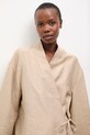 Answear.LAB marynarka damska z lyocellem beżowy WS26-KZD006