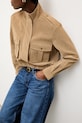 Answear.LAB kurtka beżowy 8808.FLK