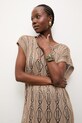 Answear.LAB rochie de plajă pentru femei bej 2510529