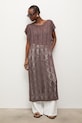 Answear.LAB rochie de plajă pentru femei maro 2510529