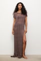 Answear.LAB sukienka plażowa damska 2510529 brązowy WS26