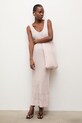 Answear.LAB sukienka plażowa damska różowy 2510526