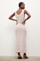 Answear.LAB sukienka plażowa damska różowy 2510526