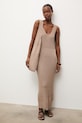 Answear.LAB plážové šaty dámske 2510526 béžová WS26