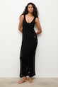 Answear.LAB sukienka plażowa damska czarny 2510526