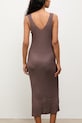 Odzież Answear.LAB sukienka plażowa damska 2510525 brązowy