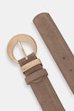 Answear.LAB pasek damski zamszowy WS26-PAD021 brązowy WS26