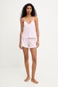 Answear.LAB piżama damska z bawełny WS26-PJD013 różowy WS26