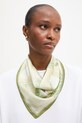 Answear.LAB apaszka jedwabna z kolekcji Unscripted WY.1C.cjk zielony