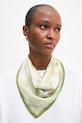 Answear.LAB apaszka jedwabna z kolekcji Unscripted WY.1C.cjk zielony