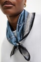 Answear.LAB apaszka jedwabna z kolekcji Unscripted tkanina niebieski 127.flk