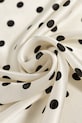Answear.LAB chusta jedwabna z kolekcji Unscripted biały 135.flk