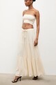 Odzież Answear.LAB spódnica Reina.hak beżowy