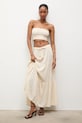 Answear.LAB spódnica beżowy Reina.hak