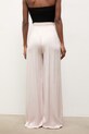 Odzież Answear.LAB spodnie damskie z wiskozy WS26-SDD008 beżowy