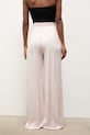 Odzież Answear.LAB spodnie damskie z wiskozy WS26-SDD008 beżowy