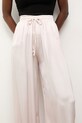Answear.LAB spodnie damskie z wiskozy beżowy WS26-SDD008