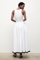Odzież Answear.LAB spódnica bawełniana m.08401.hak biały