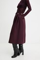 Answear.LAB spódnica 30151.tok bordowy