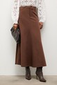 Answear.LAB spódnica 661750.hak brązowy WS26