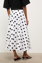 Odzież Answear.LAB spódnica bawełniana WS26-SDD021 biały