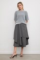 Answear.LAB spódnica 55848.isr szary WS26