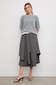 Answear.LAB spódnica 55848.isr szary WS26