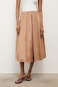 Answear.LAB spódnica bombka bawełniana WS26-SDD026 brązowy WS26