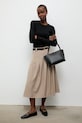 Answear.LAB spódnica GN1331.iak beżowy WS26