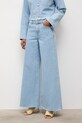 Answear.LAB jeansy wide leg damskie WS26-SJD009 niebieski WS26